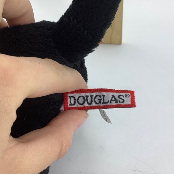 Douglas Cuddle Toys Black Lab Labrador Retriever Puppy Dog Plush Animal 5.5" - Picture 4 of 9
